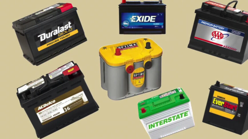 different brands of batteries