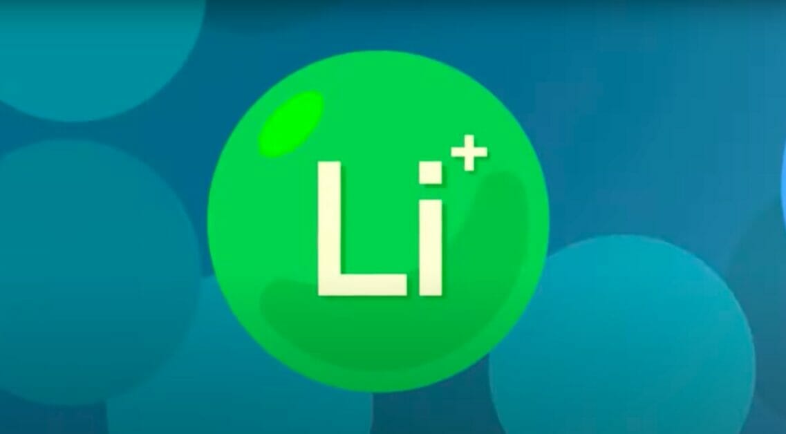 lithium ion atom charge