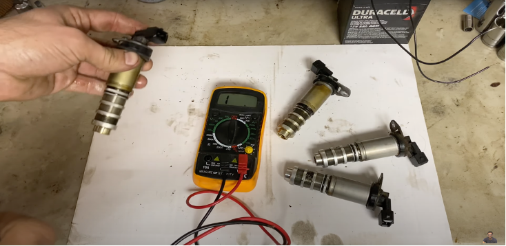 testing crankshaft sensor with a multimeter