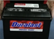 duralast battery not AGM