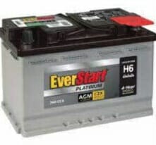 everstart platinum AGM battery
