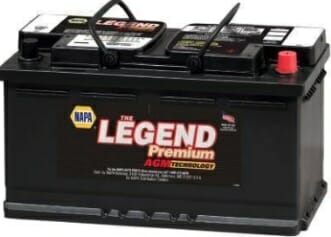 napa legend platinum battery