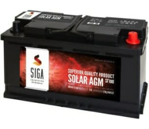 siga AM solar battery