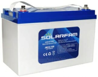 solarfam AGM battery