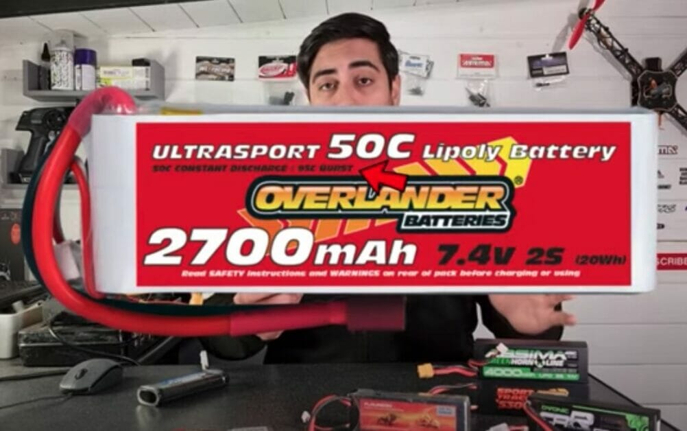 ultrasports 50c lipoly battery