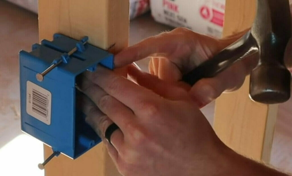 attaching the switch box