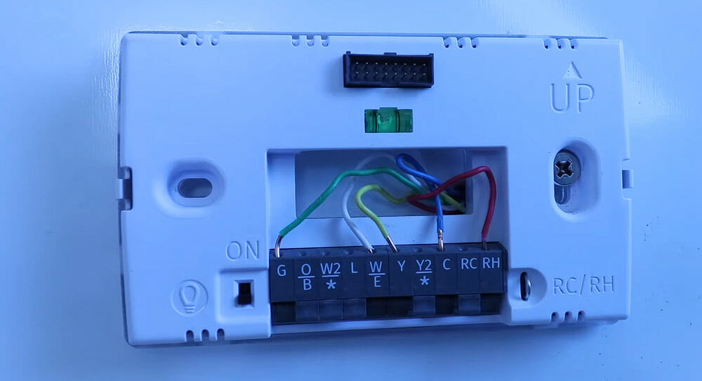 C Wiring on a thermostat