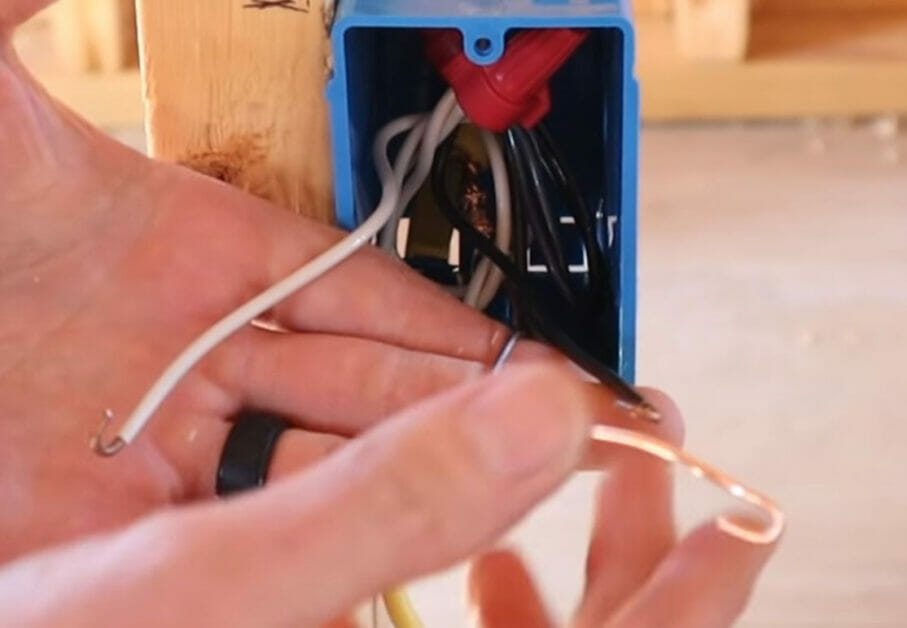 creating hooks to the outlet’s terminals