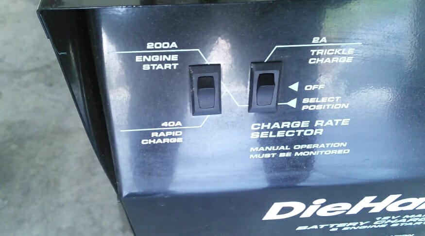 diehard battery charger information