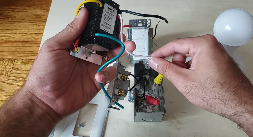 identifying a neutral wire in a light switch