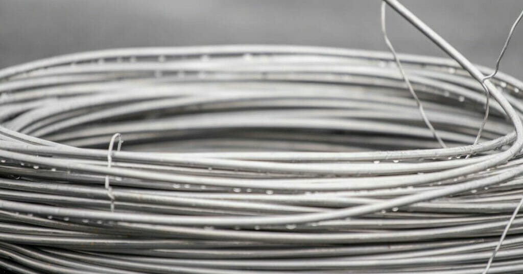 rolled aluminum wire