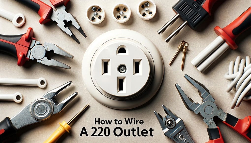How to wire a 220 outlet.