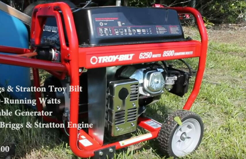 A Troy-Bilt generator