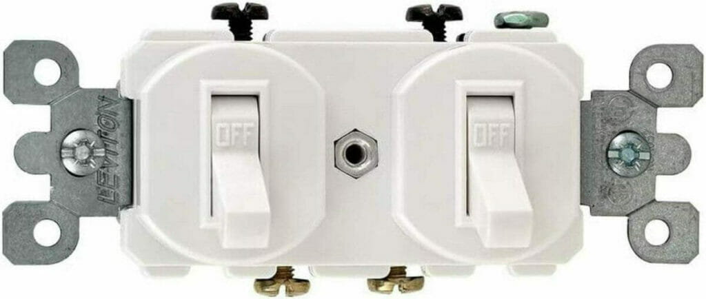 A double switch outlets
