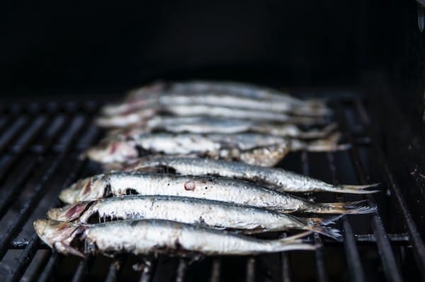Fish on the griller