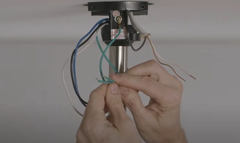 Learn how to wire a ceiling fan and understand the purpose of the blue wire