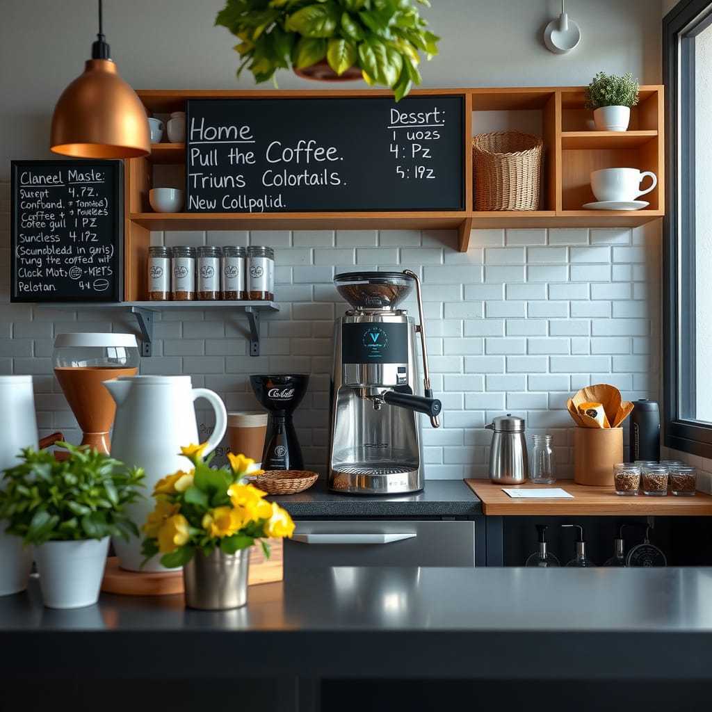 Styling and Customizing Your Coffee Bar