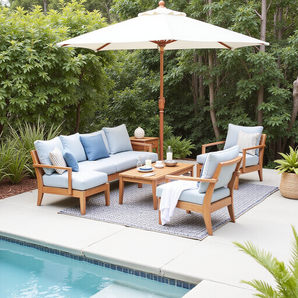Creating a Resort-Style Lounge Area