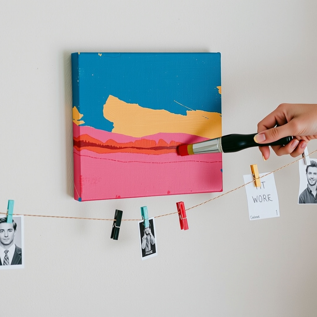Idea 3: DIY Wall Art