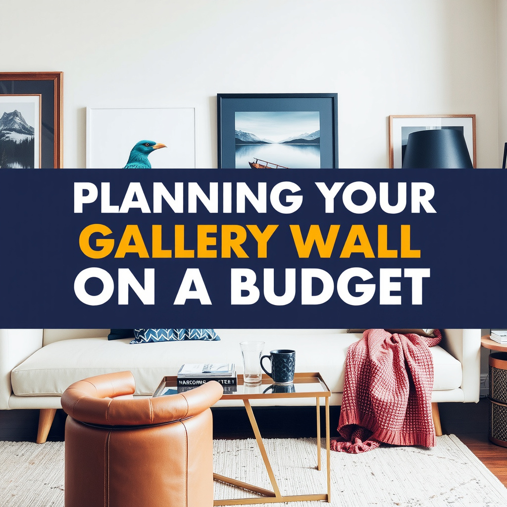 Planning Your Gallery Wall on a Budget
