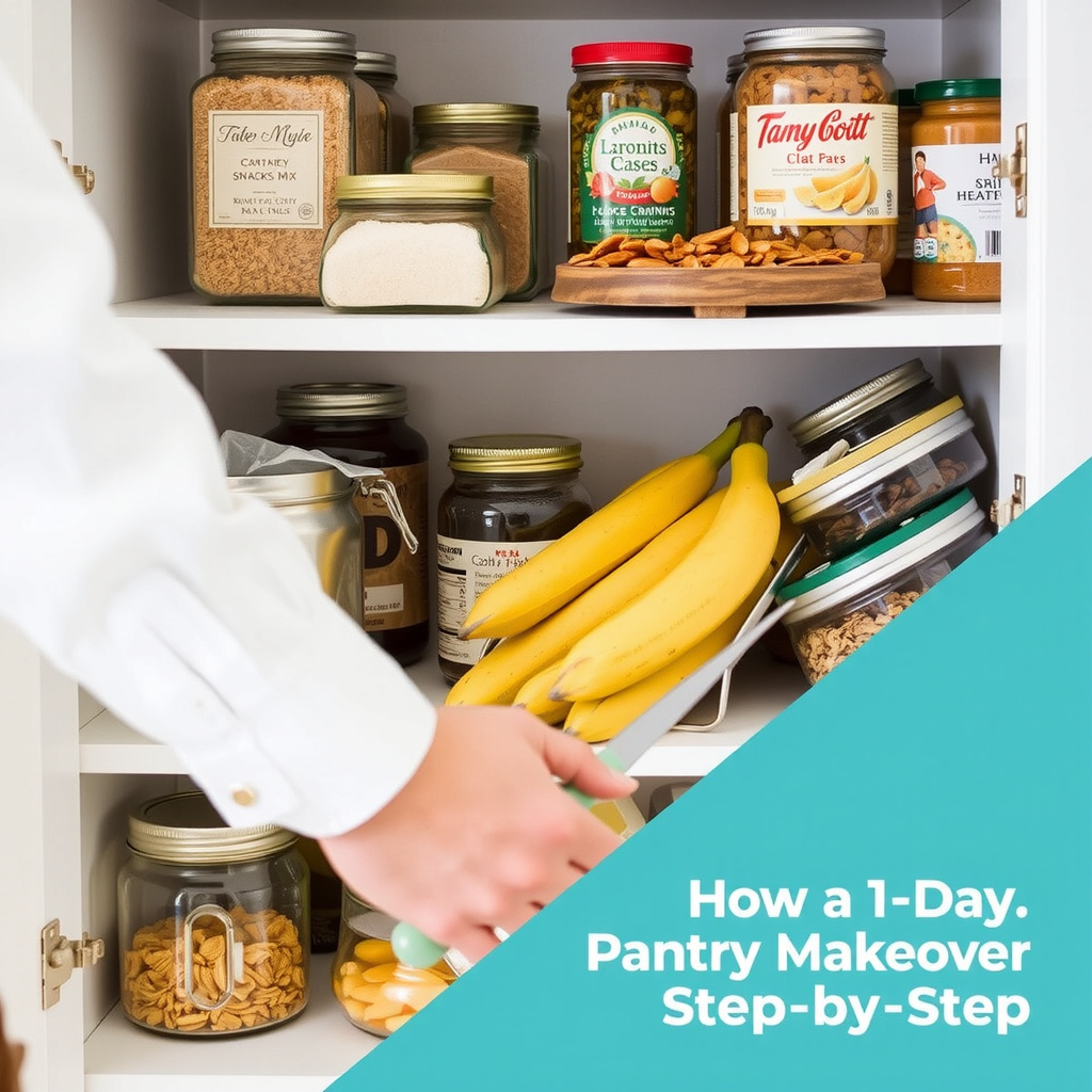 The 1-Day Pantry Makeover Step-by-Step
