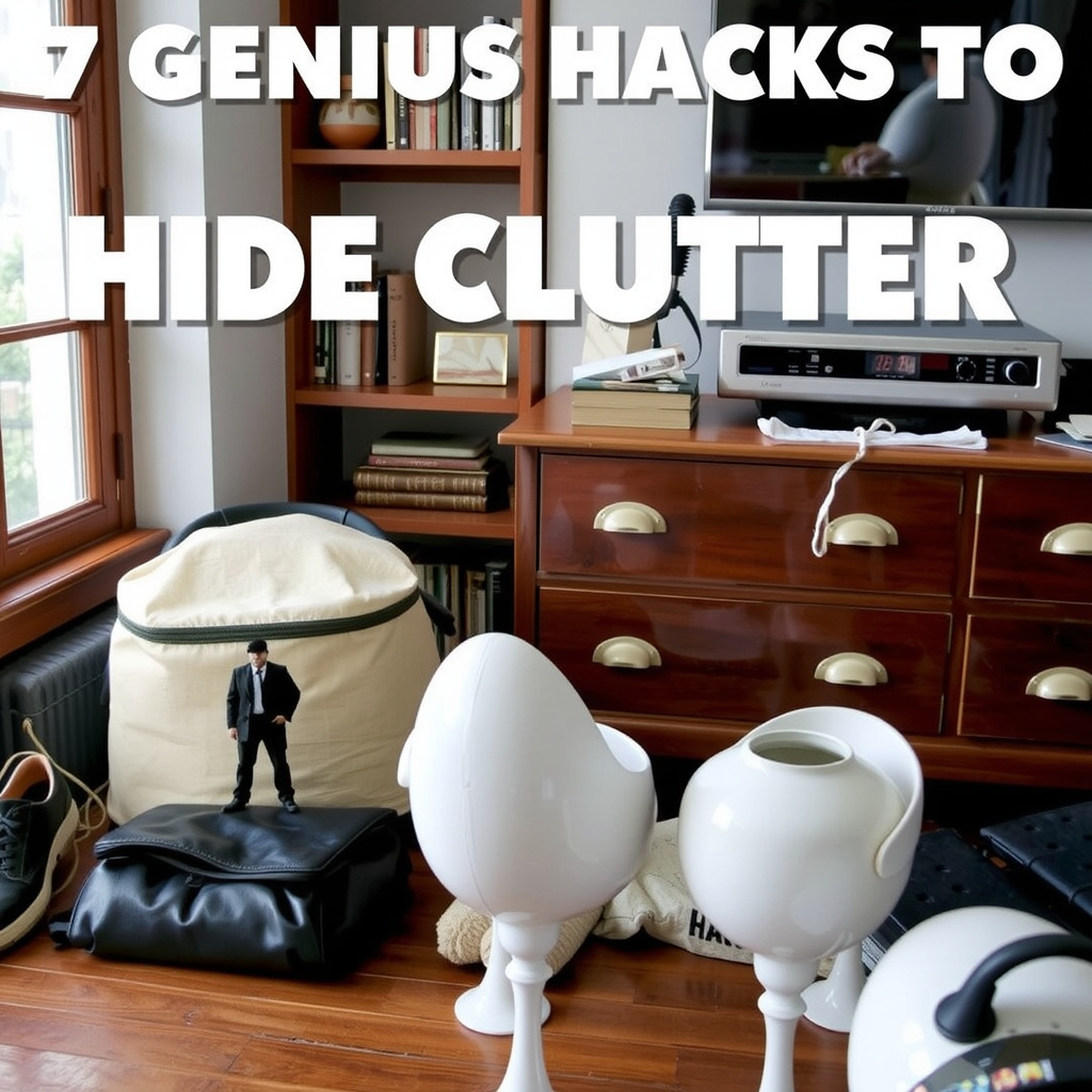 7 Genius Hacks to Hide Clutter (Quick Tips for Guests)