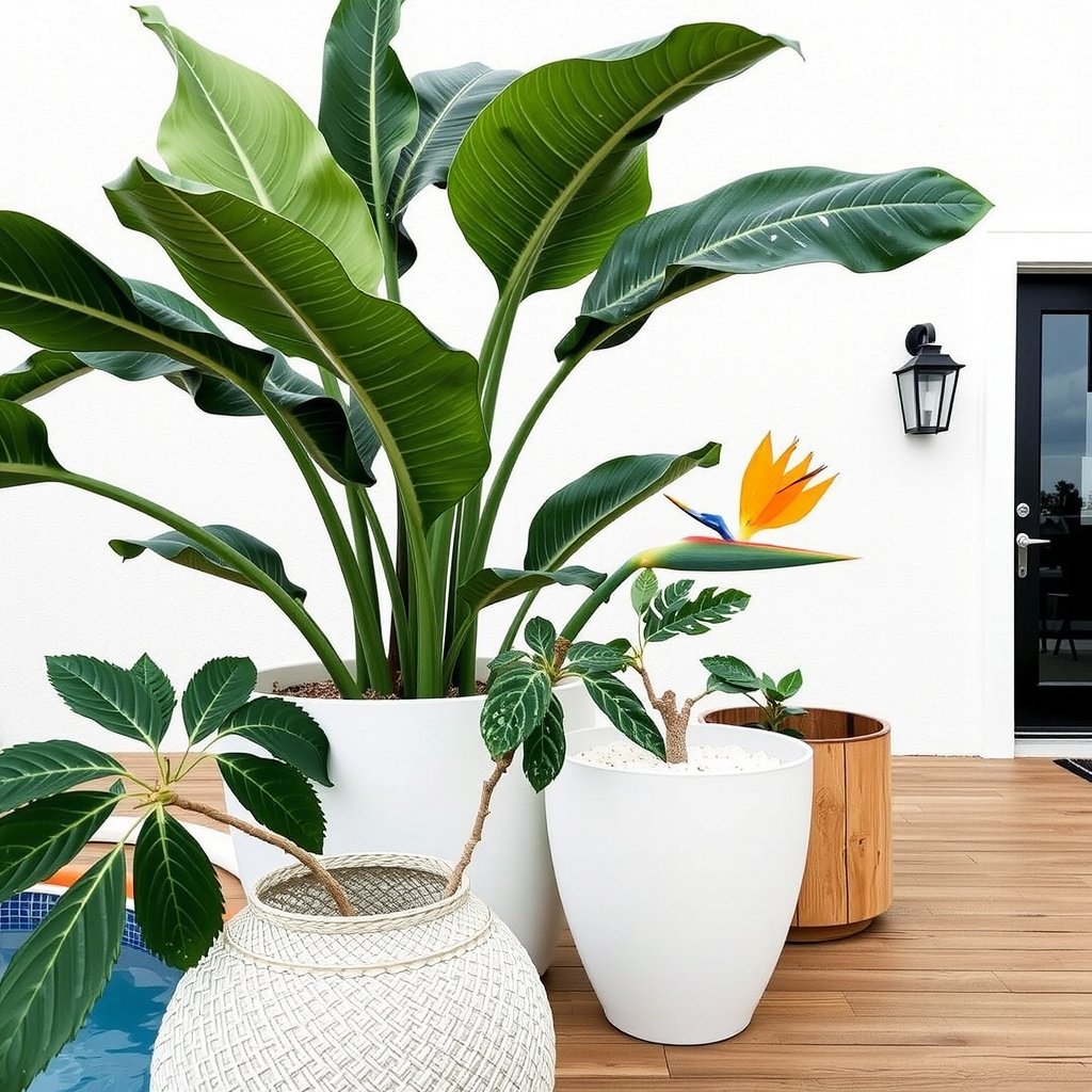 Best Plants for Poolside Planters