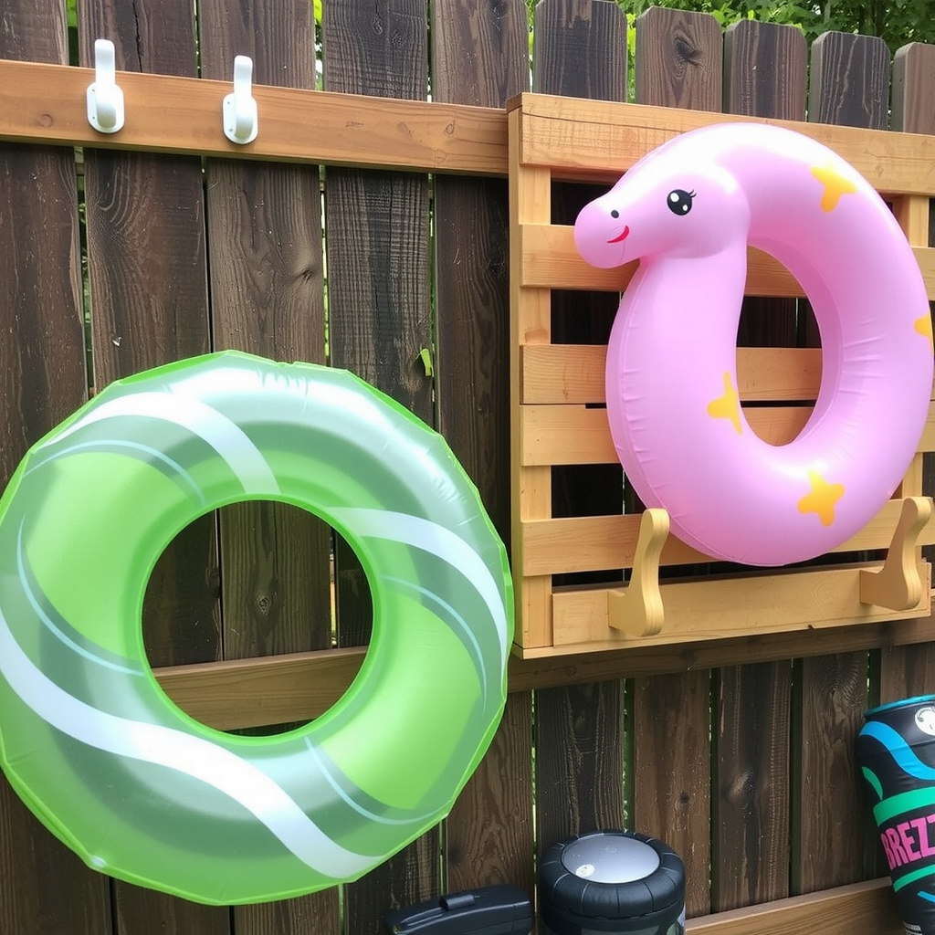 Creative DIY Pool Float Storage Ideas That Actually Work