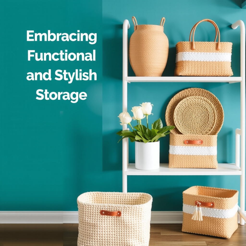 Embracing Functional and Stylish Storage