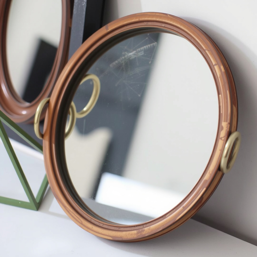 Item 5: Picture Frames Repurposed Into Trays and Mirrors
