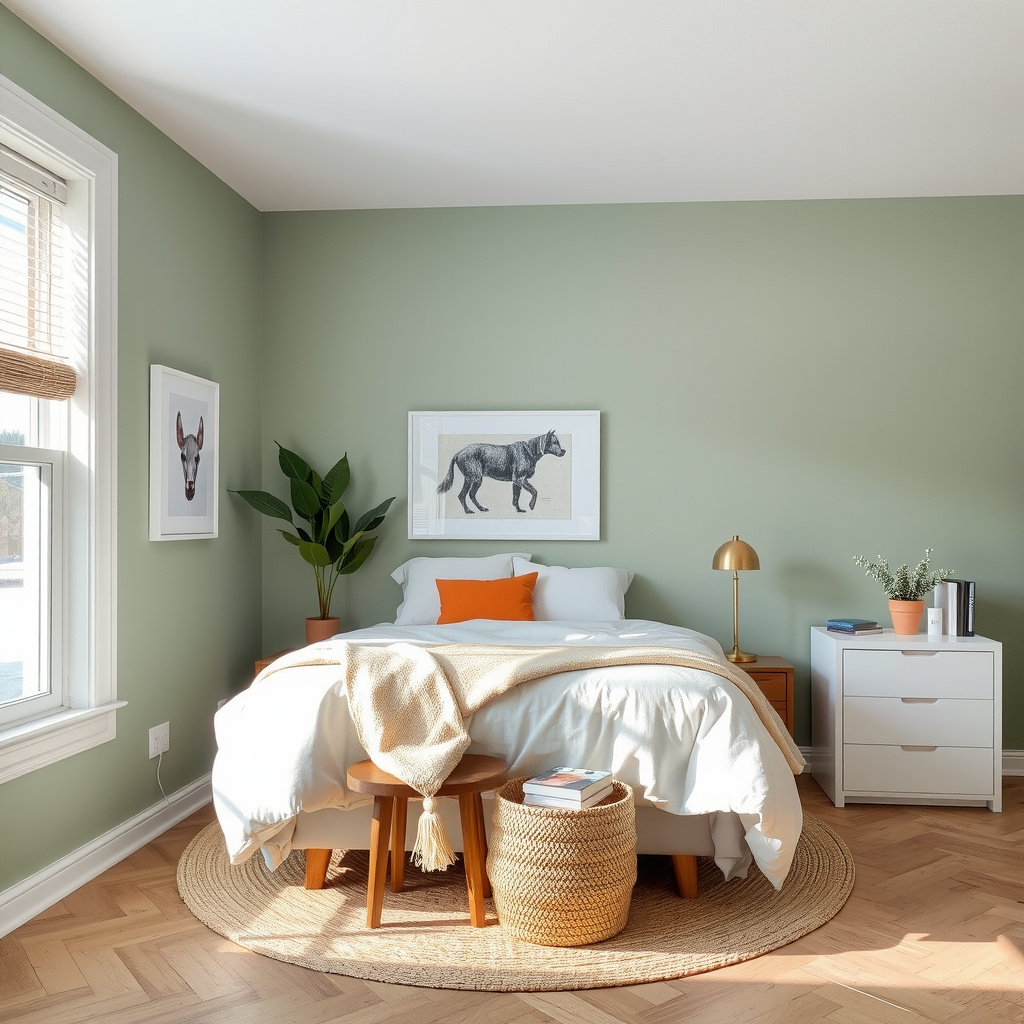 Pale Sage Green