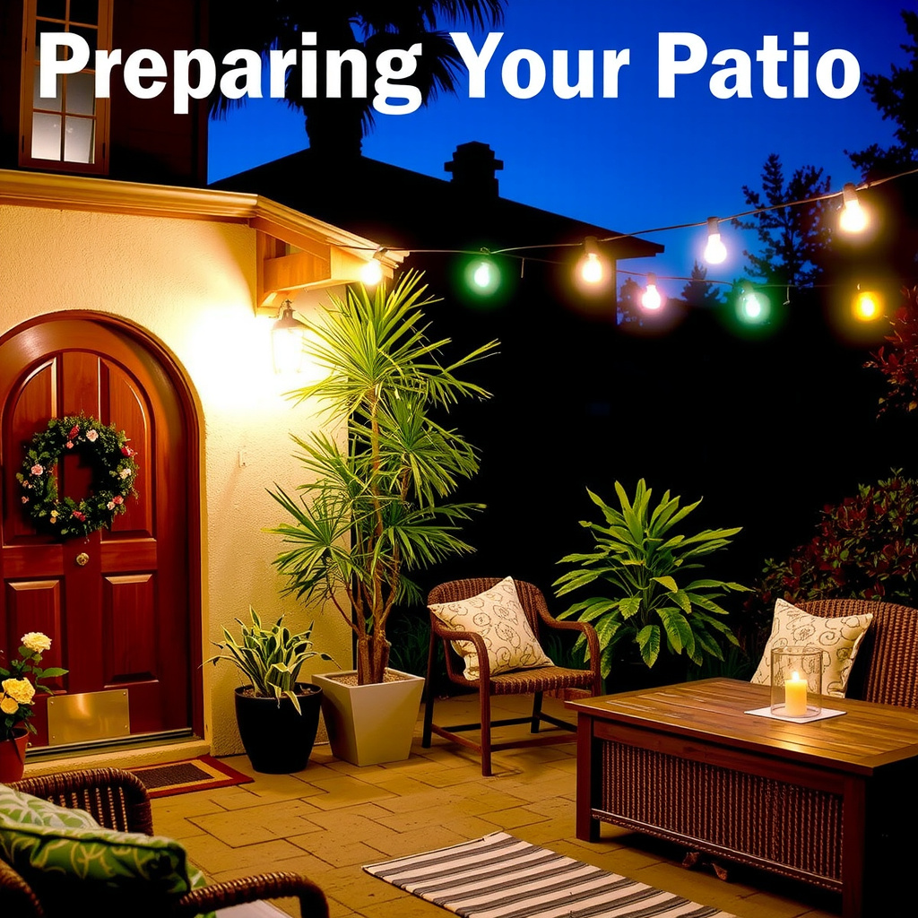 Preparing Your Patio