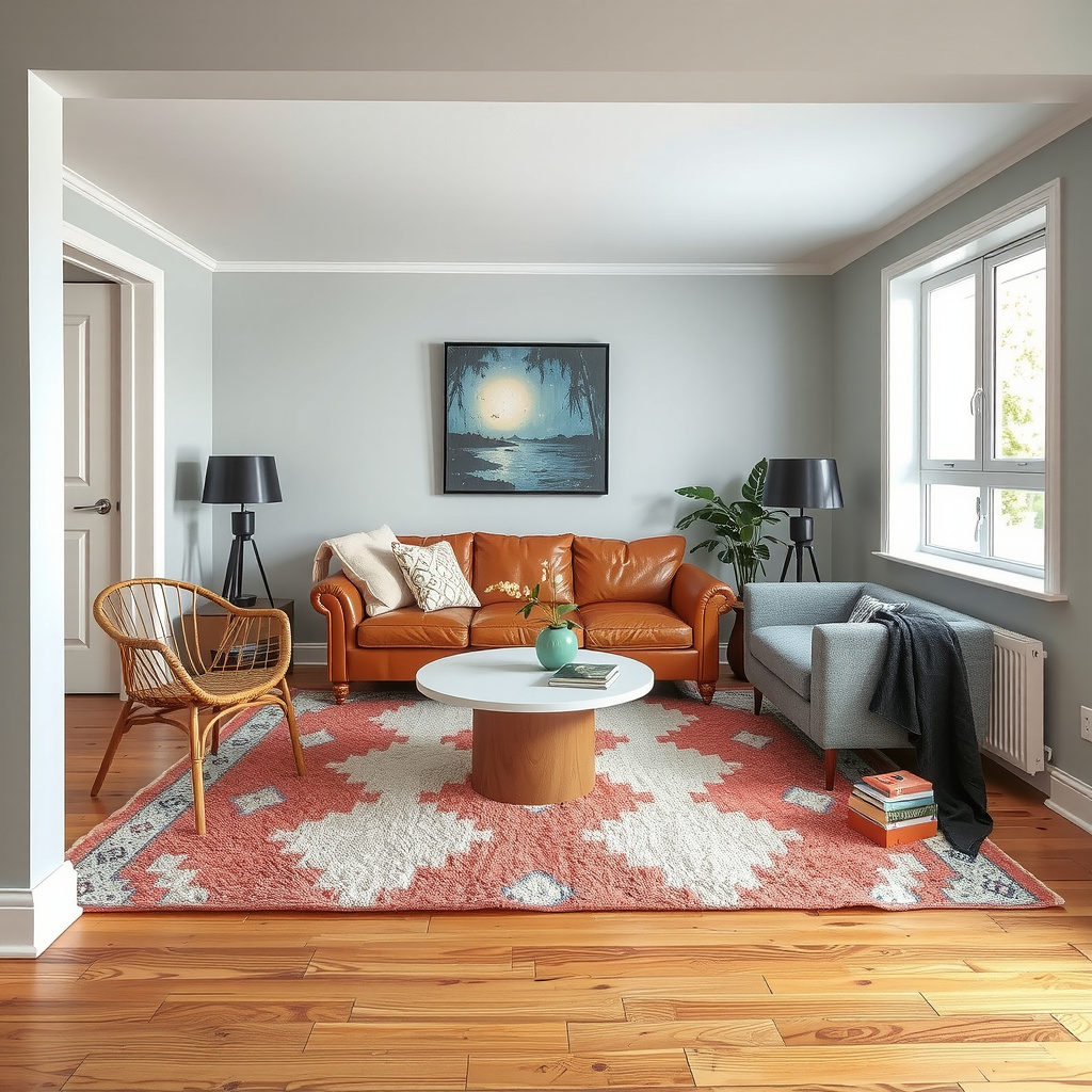 Rule 5: Only Use Small Rugs in Small Rooms