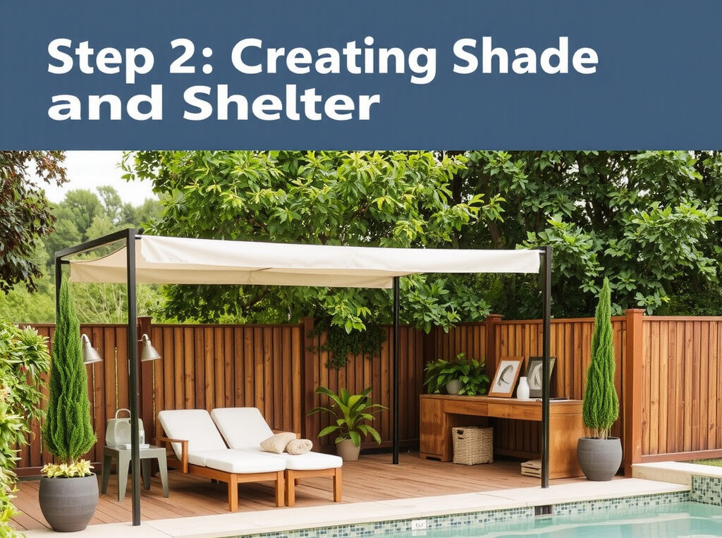 Step 2: Creating Shade and Shelter