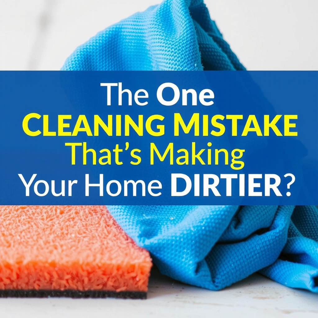 The One Cleaning Mistake That’s Making Your Home Dirtier