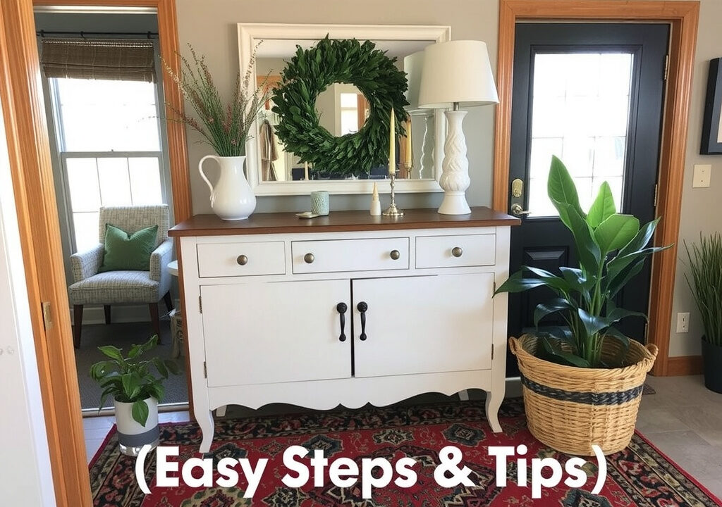This $25 DIY Completely Transformed My Entryway (Easy Steps & Tips)