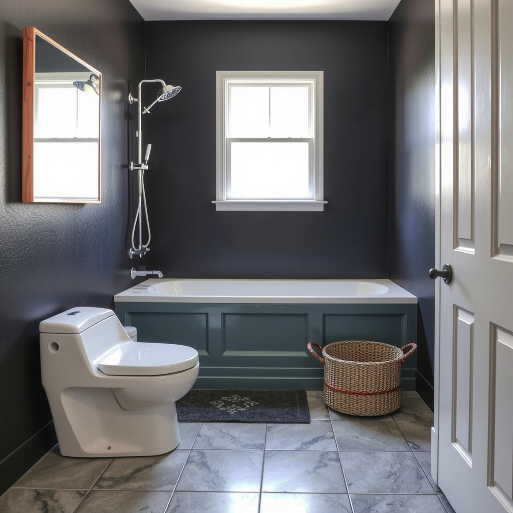 Wall-Mounted Toilets And Compact Tubs