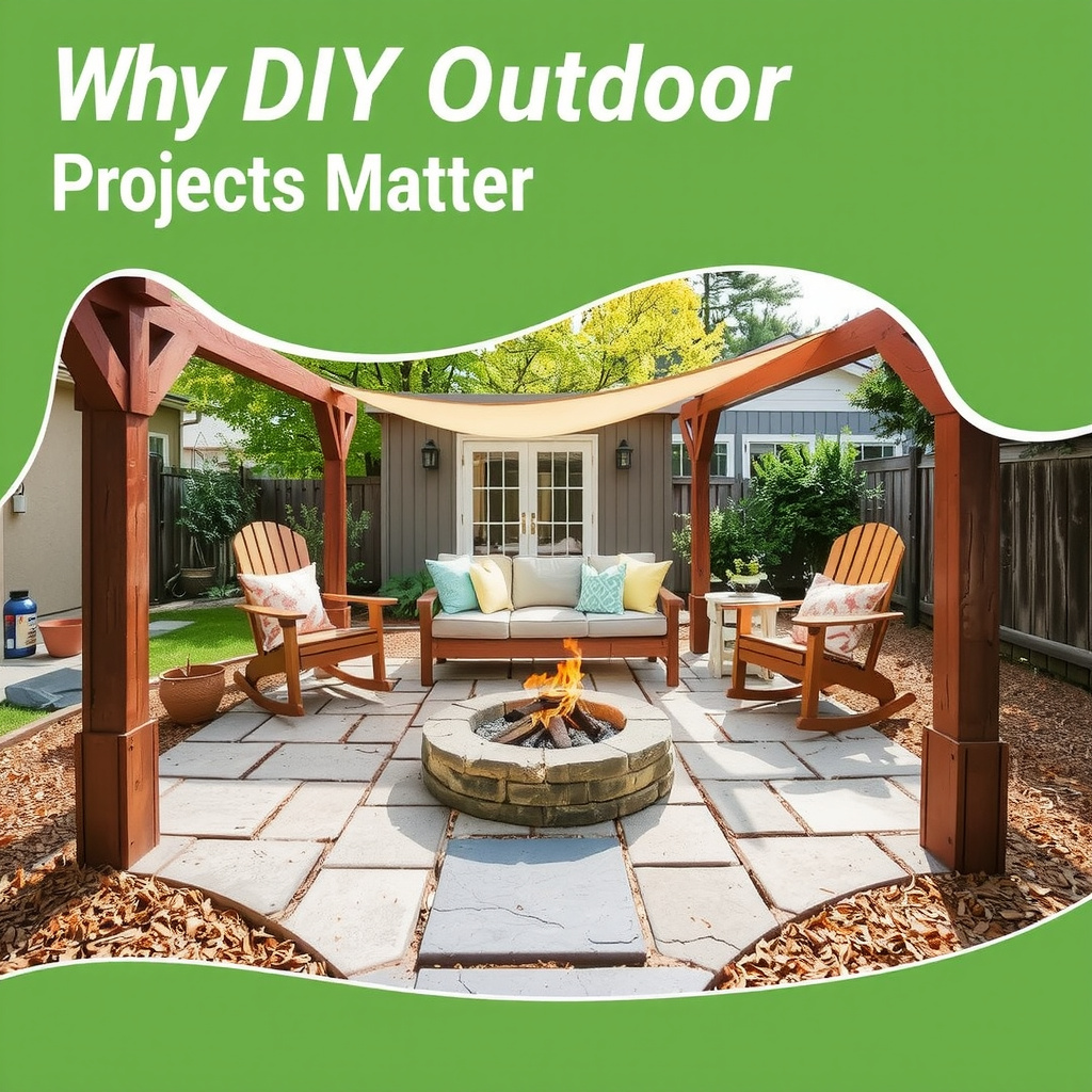 Why DIY Outdoor Projects Matter for Your Backyard