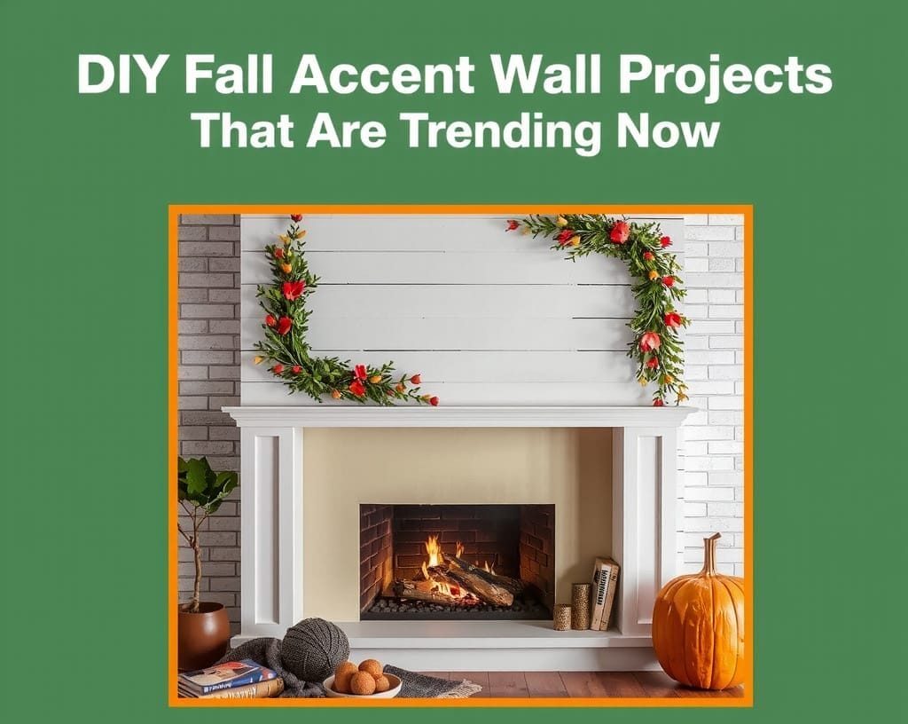 DIY Fall Accent Wall Projects That Are Trending Now (what you'll learn)
