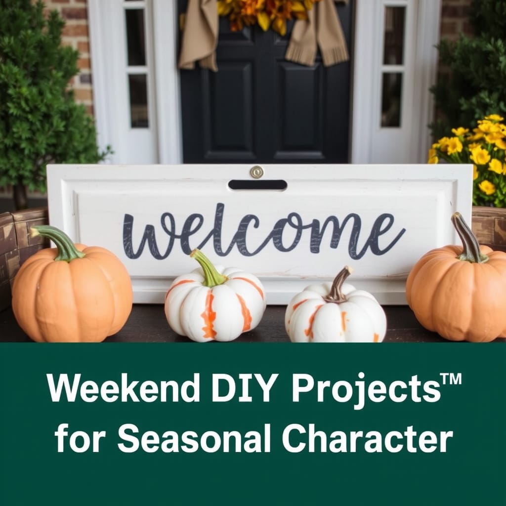 Weekend DIY Projects For Seasonal Character