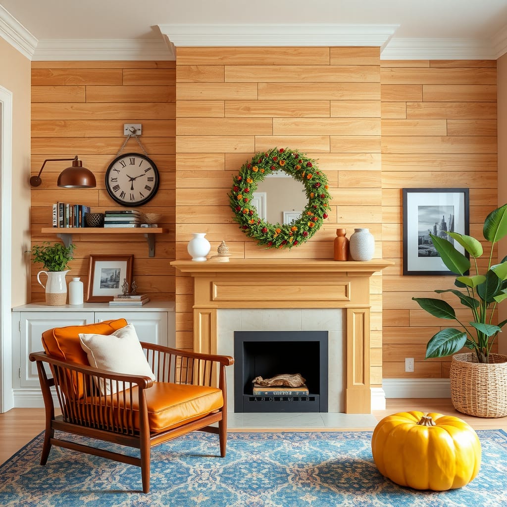 Why A Fall Accent Wall Works