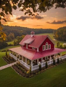 American Classic: A Red Barn-Inspired Farmhouse With a Fresh Twist — Renovation Guide