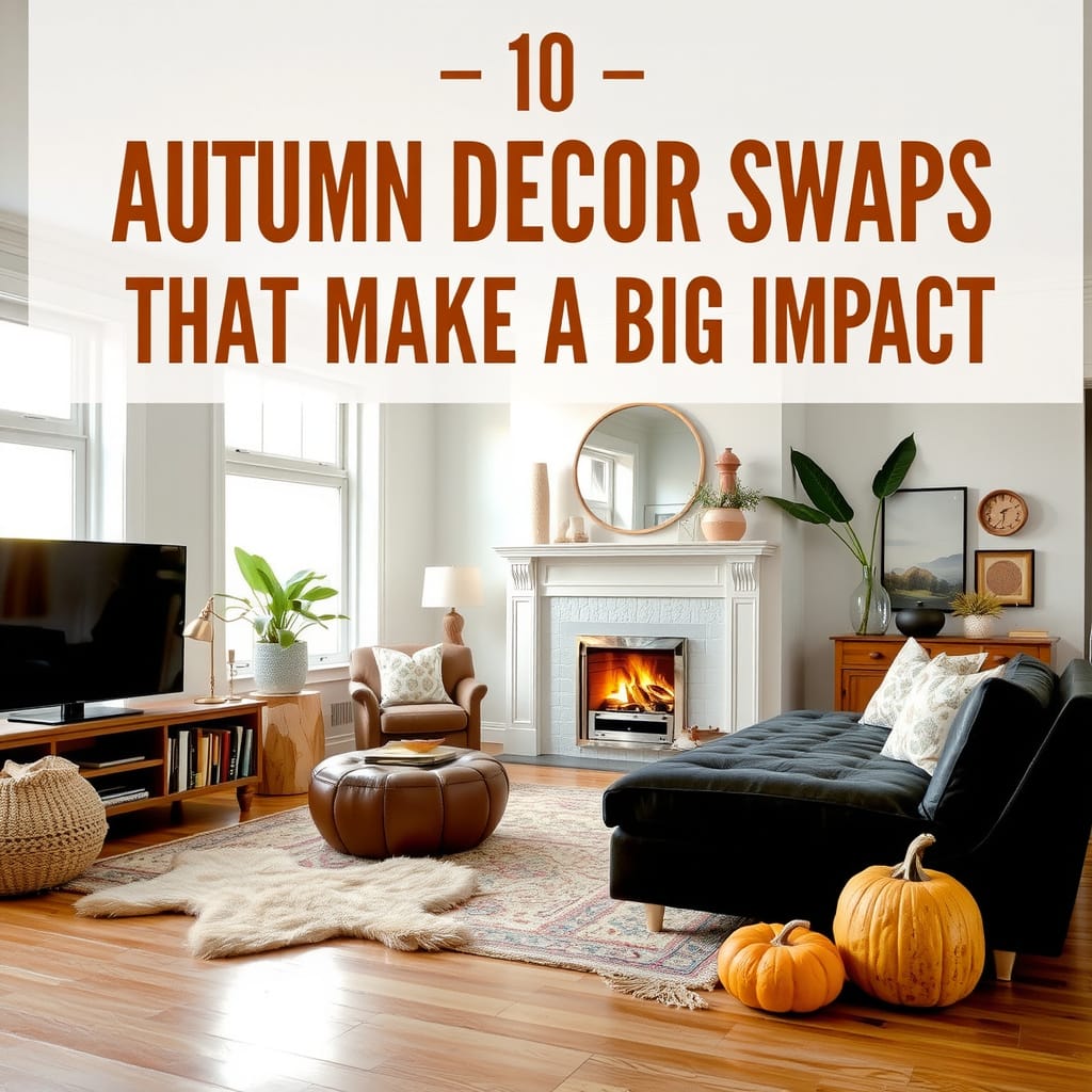 10 Autumn Decor Swaps That Make a Big Impact (how)