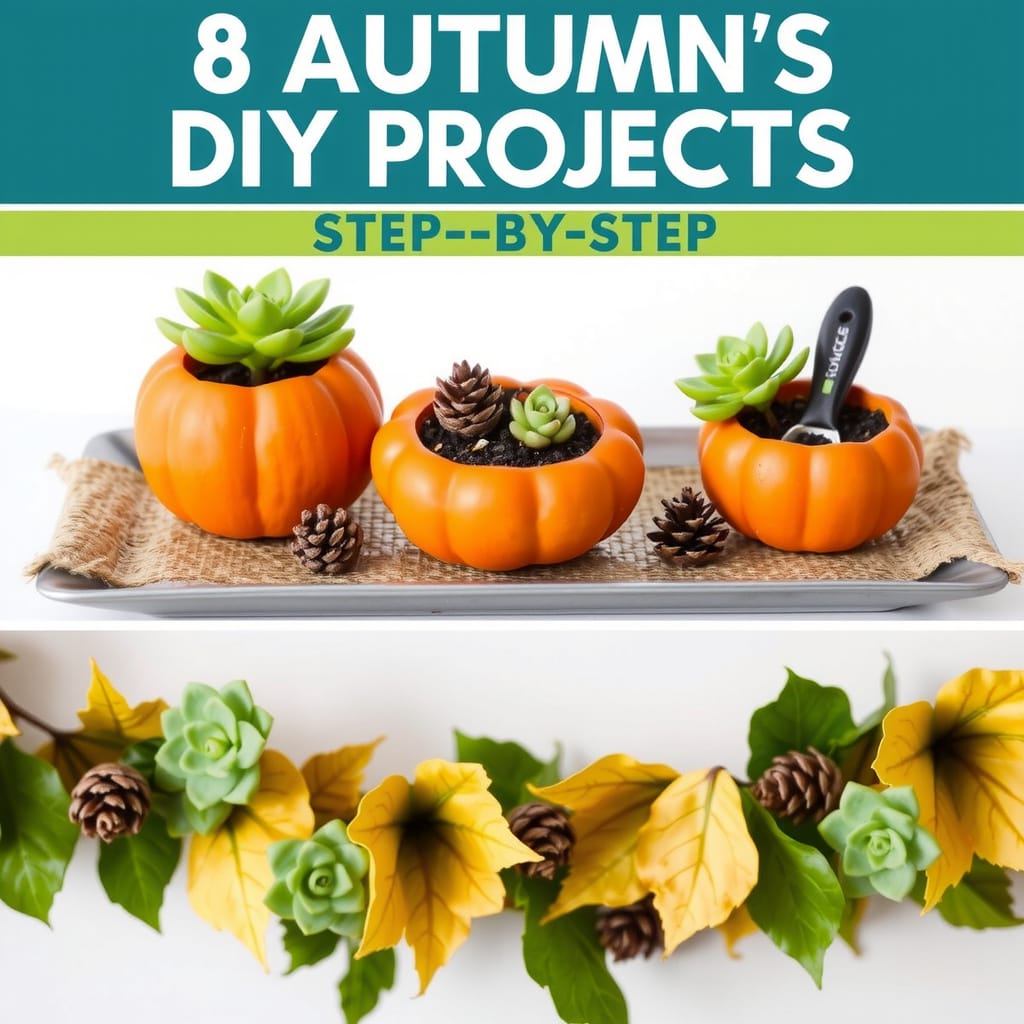 8 Easy Autumn DIY Projects (Step-By-Step)