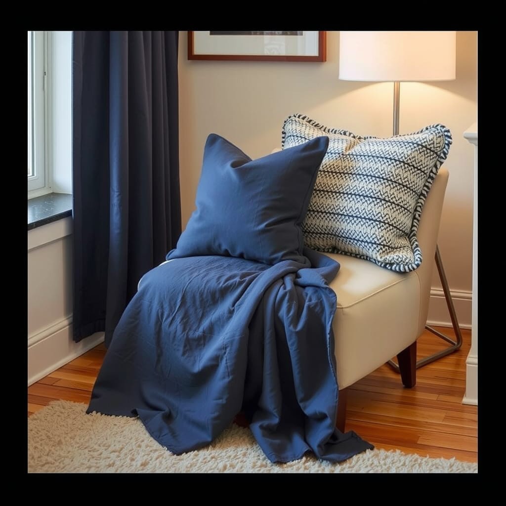 Add Textiles and Comfort Elements