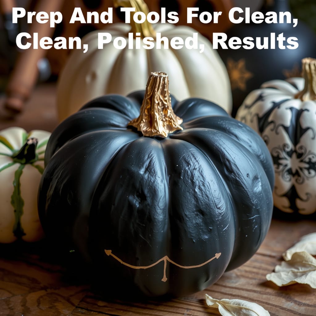 Prep And Tools For Clean, Polished Results