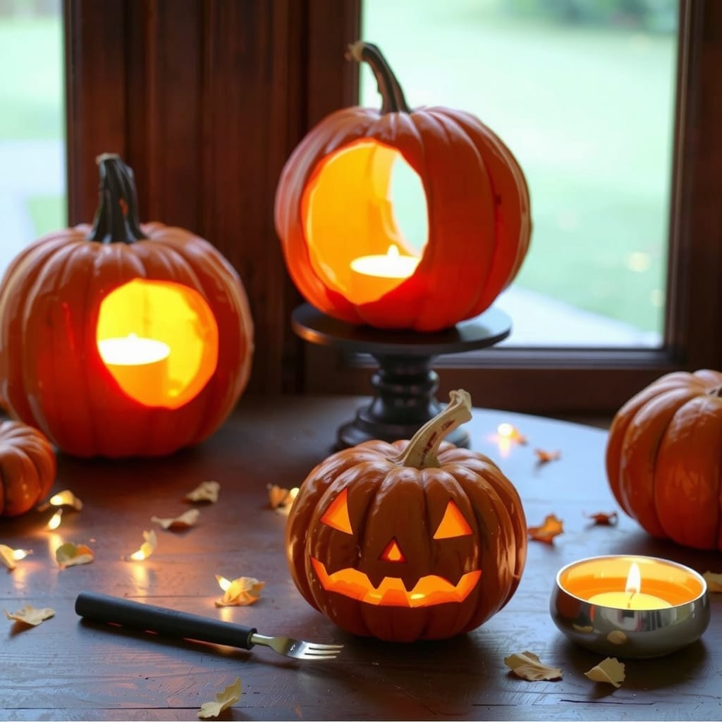 Simple Carving Alternatives, Lighting, And Safety