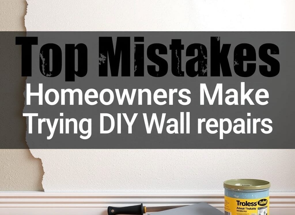 Top Mistakes Homeowners Make When Trying DIY Wall Repairs (What you'll learn)