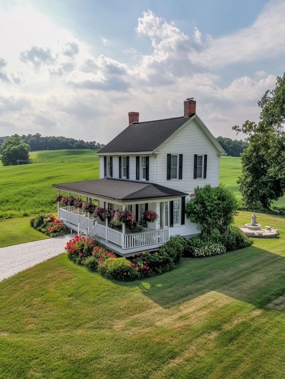 This North Carolina Farmhouse Has The Prettiest Pumpkin Porch (how to copy it)