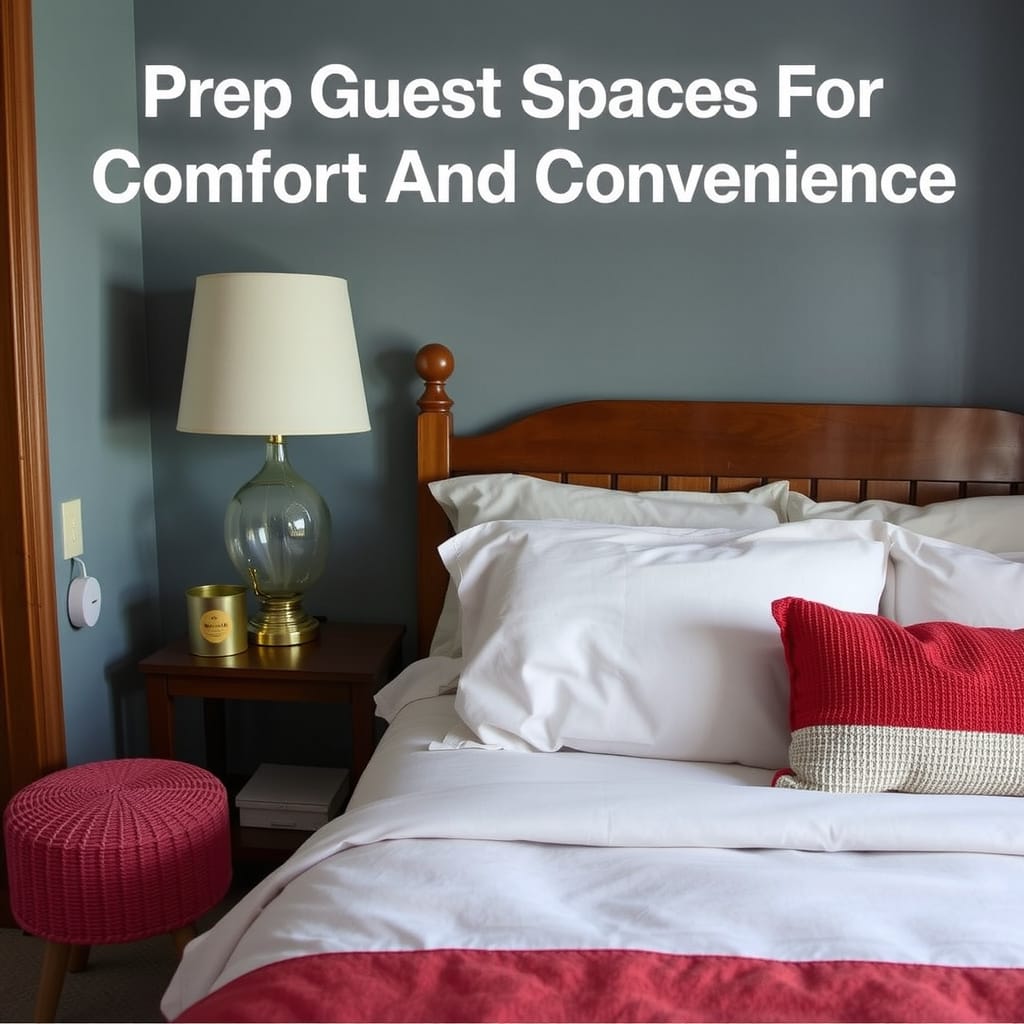 Prep Guest Spaces For Comfort And Convenience